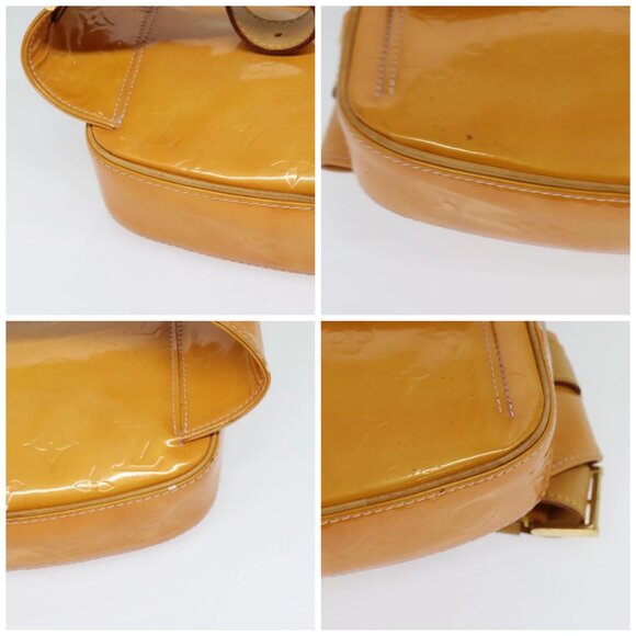 LOUIS VUITTON Monogram Vernis Fulton Bag Marshmallow Pink M91042 LV Auth 125555 - Picture 14 of 16